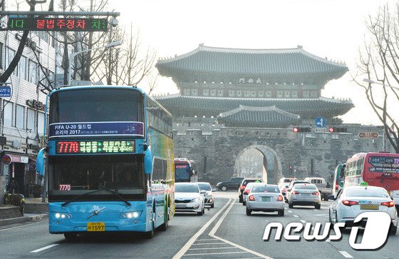 경기도 2층버스 하반기부터 서울 남산1호터널 통행