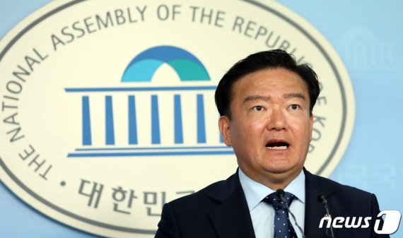 민경욱 자유한국당 대변인 © News1 김명섭 기자