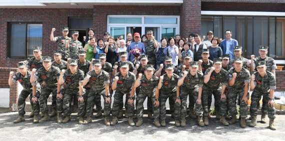 보훈청-해병대9여단, '국가유공자의 집' 명패 달기 나서