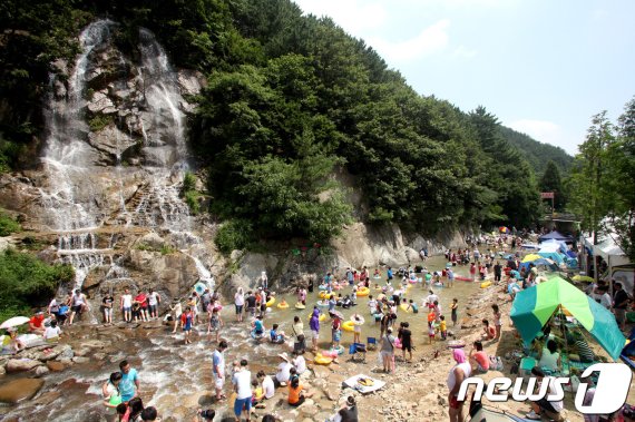 장유계곡(김해시제공)© 뉴스1