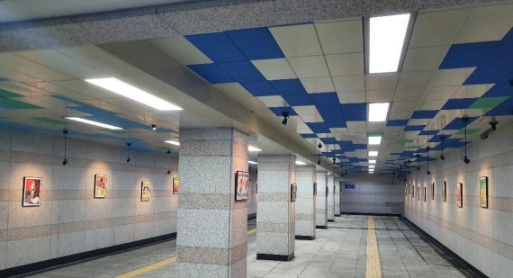 안양2동 ‘우리동네 바닷속 갤러리’. 사진제공=안양시