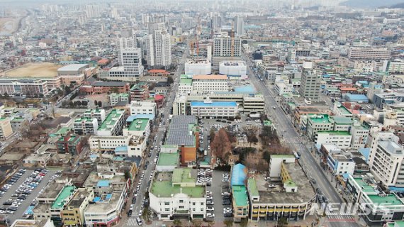 【청주=뉴시스】인진연 기자 = 충북 청주시청사 부지. 2019.02.15inphoto@newsis.com