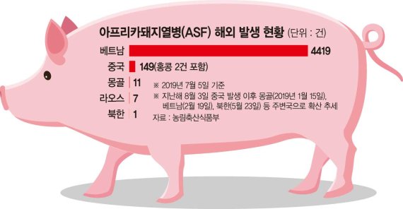 아프리카돼지열병 확산에 ‘검역 대책’ 고삐 죈다