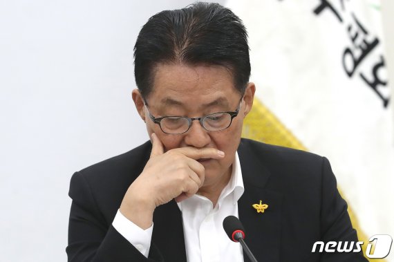 박지원 "정치권 제3지대, 7~8월에는 구성될 것"