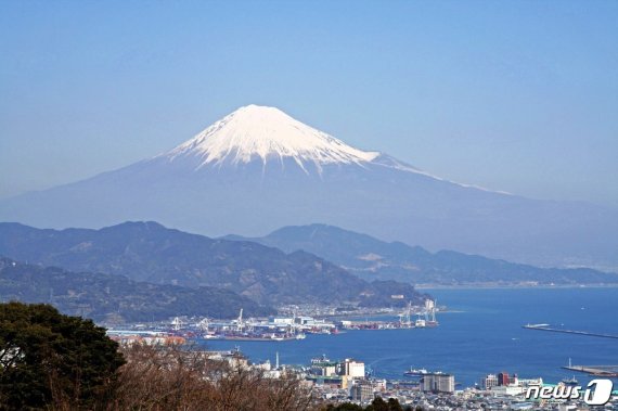 시즈오카에 있는 후지산. 일본정부관광국 제공.© News1