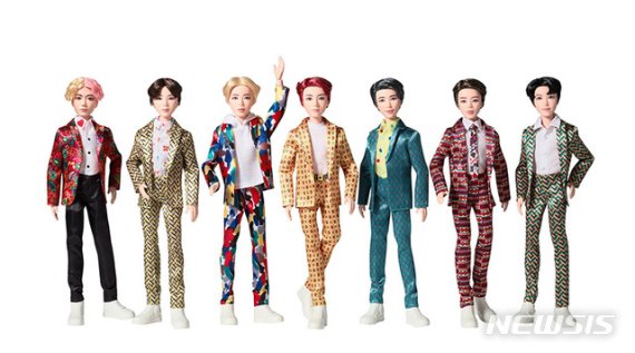 【서울=뉴시스】'BTS 공식 구체 관절 인형' (사진=G마켓 제공)