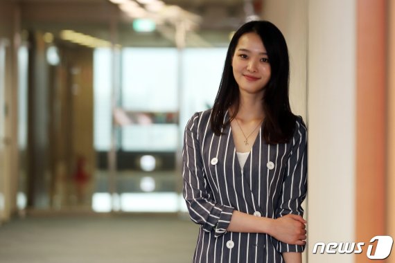 JTBC 드리마 '보좌관'에 출연한 배우 도은비/뉴스1 © News1 황기선 기자
