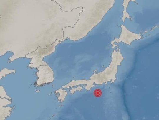 일본 지진 / 사진=기상청 지진발생 위치 자료 캡처