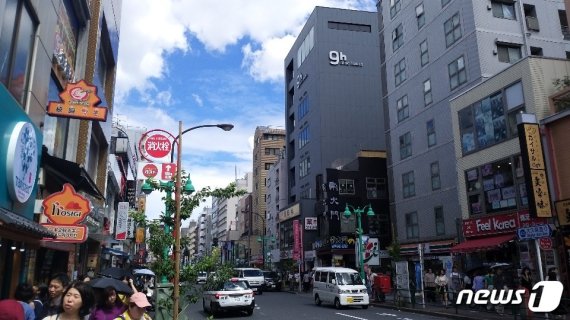 도쿄 신오쿠보 거리© 뉴스1