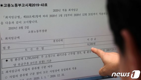 정부 "내년 최저임금에 靑외압 없었다…고용·경제 고려"(종합)