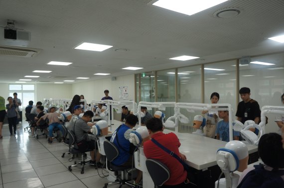 경복대 발달장애학생 캠퍼스투어 진행