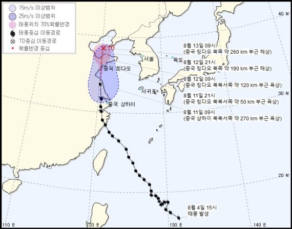 전국 ‘말복’ 무더위.. 제주∙남부 태풍 ‘레끼마’ 영향권