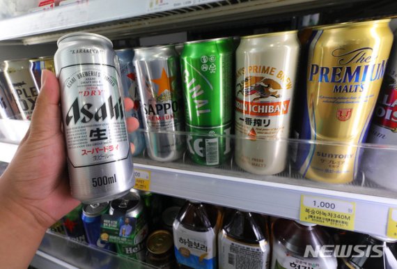 '10년간 1위' 일본 맥주.. 지난달 3위로 급락