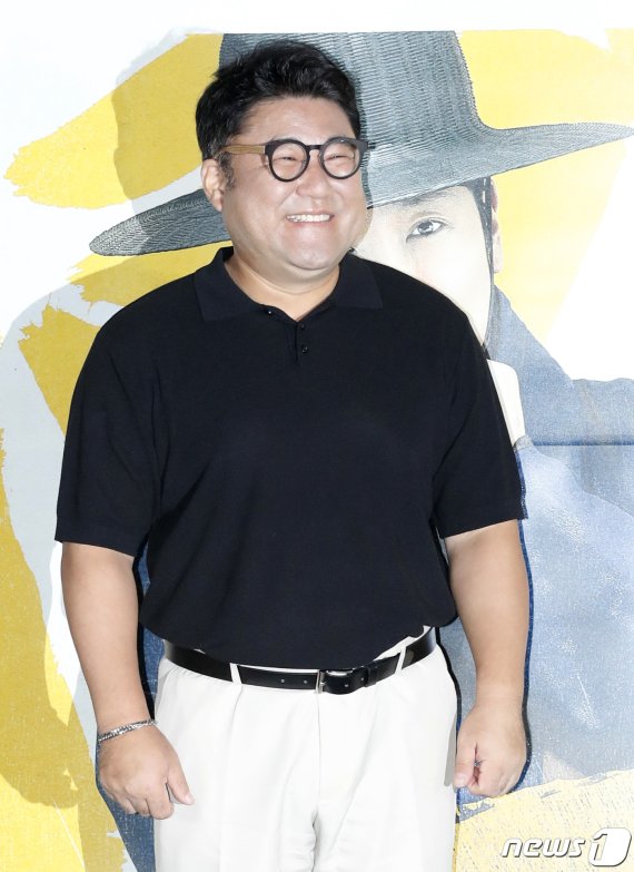 배우 고창석이 13일 오후 서울 용산CGV에서 열린 영화 '광대들: 풍문조작단' 언론시사회에 참석해 포즈를 취하고 있다. '광대들'은 조선 팔도를 무대로 풍문을 조작하고 민심을 흔드는 광대들이 권력의 실세 한명회에 발탁되어 세조에 대한 미담을 만들어내면서 역사를 뒤바꾸는 이야기를 그린 작품이다. 2019.8.13/뉴스1 © News1 권현진 기자