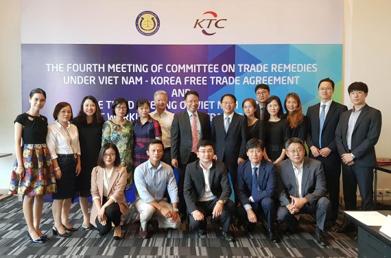 강명수 무역위 상임위원 '베트남 FTA 무역구제위원회' 수석대표 참석
