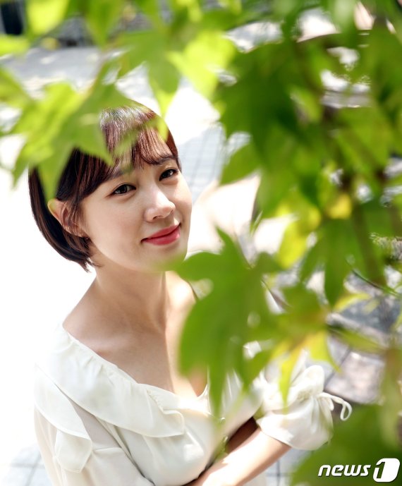 드라마 '60일, 지정생존자'에 출연중인 배우 최윤영이 20일 오후 서울 종로구 뉴스1 본사에서 인터뷰에 앞서 포즈를 취하고 있다. 2019.8.20/뉴스1 © News1 이동해 기자