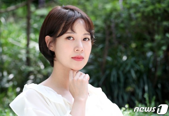 드라마 '60일, 지정생존자'에 출연중인 배우 최윤영이 20일 오후 서울 종로구 뉴스1 본사에서 인터뷰에 앞서 포즈를 취하고 있다. 2019.8.20/뉴스1 © News1 이동해 기자