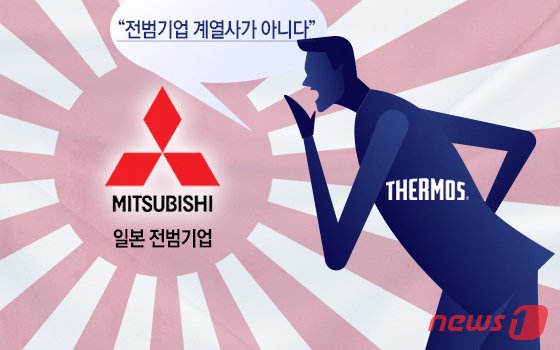 텀블러 업계 1위 '써모스코리아' "전범기업 계열사 아니다"