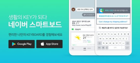 네이버, AI 키보드 앱 ‘스마트보드’ 정식 출시