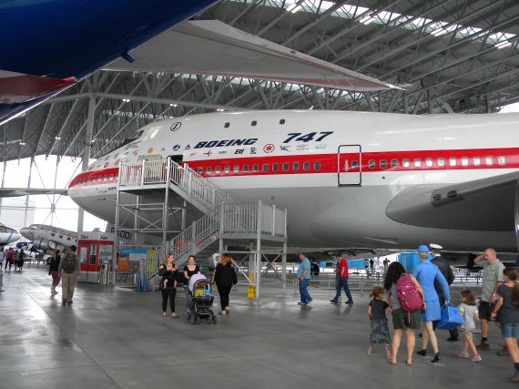 보잉이 1969년에 처음 제작한 747점보기. 사진=윤재준기자