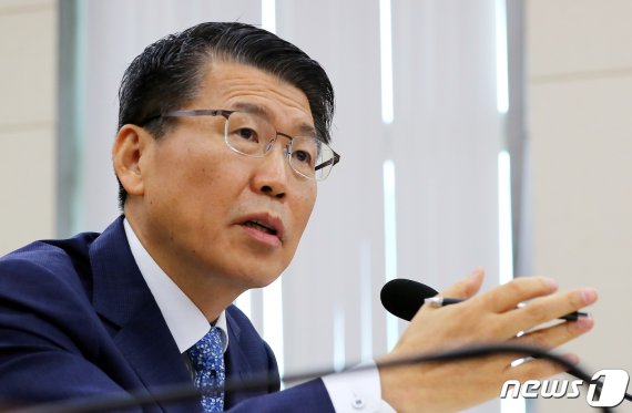 은성수 금융위원장 후보자. 2019.8.29/뉴스1 © News1 구윤성 기자