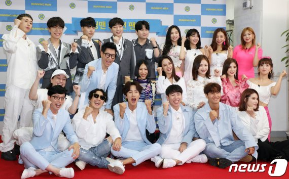 런닝맨 출연진2019.8.26/뉴스1 © News1