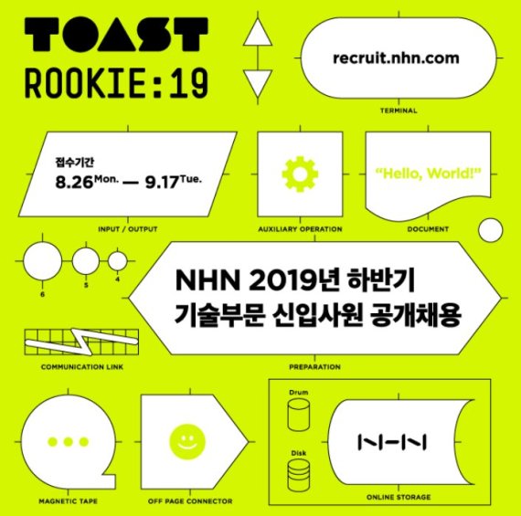 NHN, '2019 기술부문 신입사원 공채' 17일 마감