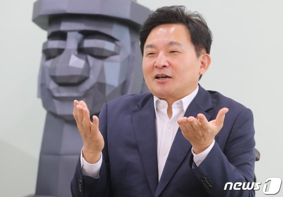 원희룡 제주지사/뉴스1 © News1 이석형 기자