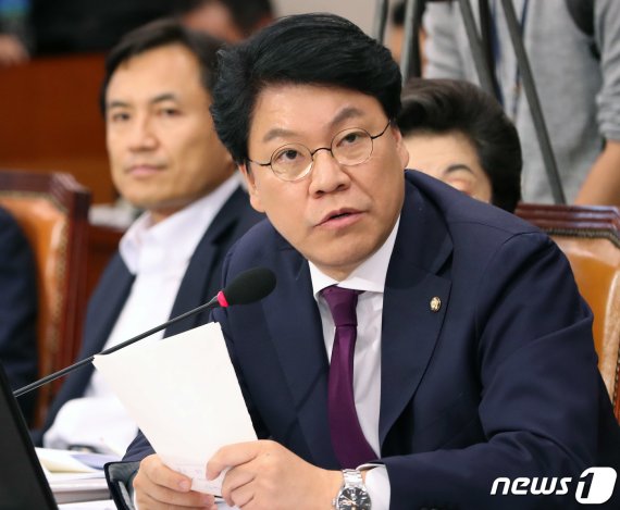장제원 자유한국당 의원. © News1 이종덕 기자