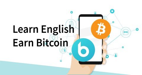 영어 학습 서비스 '비네이티브'를 운영하는 스마투스는 외국어 학습 성과에 따라 암호화폐 비트코인을 보상하는 'Learn English, Earn Bitcoin' 시스템을 도입한다, /사진=스마투스 제공