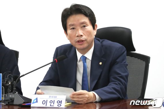 이인영 더불어민주당 원내대표. 2019.9.18/뉴스1 © News1 임세영 기자