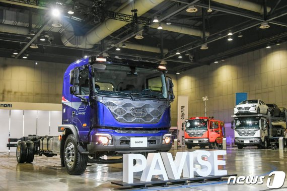 현대차의 신규 준대형 트럭 파비스. (현대차 제공) 2019.8.29/뉴스1