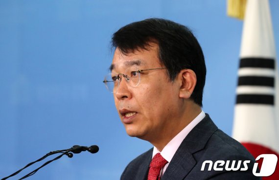 김종대 정의당 수석대변인. © News1 구윤성 기자
