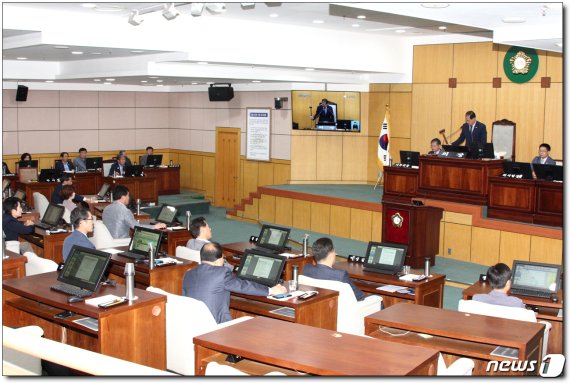 전북 정읍시의회 제247회 임시회가 7일 폐회됐다. /© 뉴스1