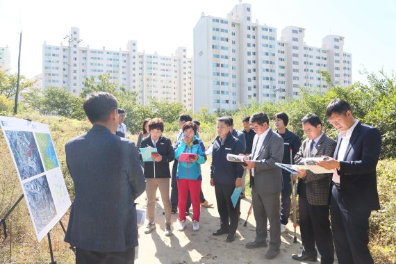 남양주시의회 공유재산관리 심사대비 현장방문. 사진제공=남양주시의회