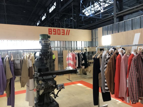 빈폴이 재현한 '890311' 라인의 매장.© 뉴스1