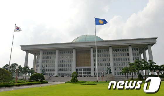 여의도 국회의사당 전경. © News1