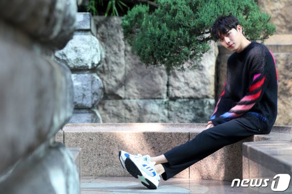 MBC 수목드라마 '어쩌다 발견한 하루'에 출연 중인 배우 김영대(오남주 役)가 21일 서울 종로구 뉴스1 본사에서 인터뷰에 앞서 포즈를 취하고 있다. 2019.10.21/뉴스1 © News1 민경석 기자