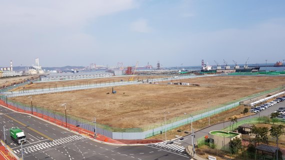 울산피피의 신규 PP공장은 SK어드밴스드 인근 울산 신항만 배후단지 16만3726㎡부지(사진)에 건립된다. /사진=UPP