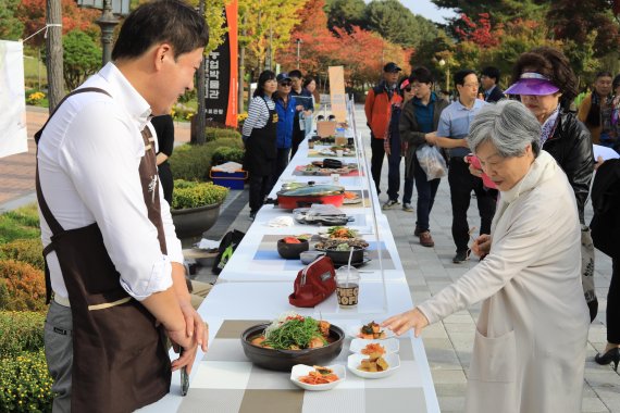 양평군 장수음식점 품평회. 사진제공=양평군