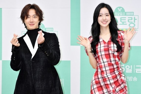 정일우(왼쪽), 진세연
