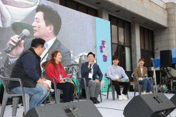 [fn포토] 원희룡 지사 “청년들이 직접 참여하는 정책 만들겠다”