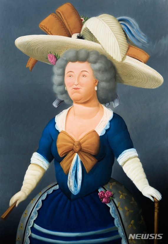 【서울=뉴시스】추정가 9억~10억8000만원, 페르난도보테로 ColombianAfter Goya, oil on canvas, 206×140cm, 81.1×55.1inch,2005,signed on the lower right