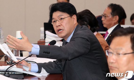 장제원 자유한국당 의원 2019.10.24/뉴스1 © News1 김명섭 기자