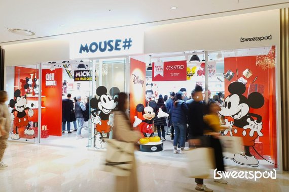 스위트스팟, 월트디즈니와 협업 '미키마우스' 팝업샵 오픈