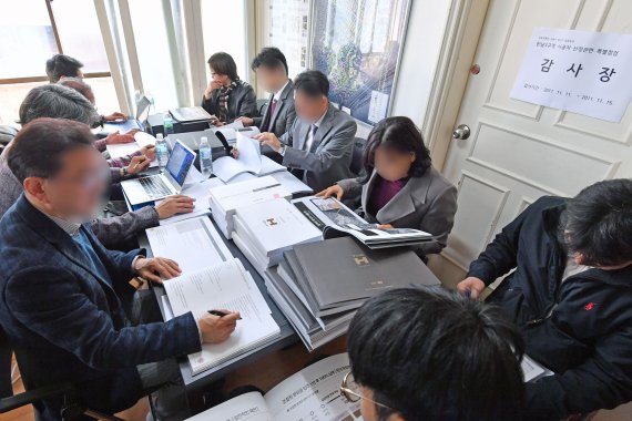 한남3구역 재개발 정비사업 특별점검하는 합동점검반