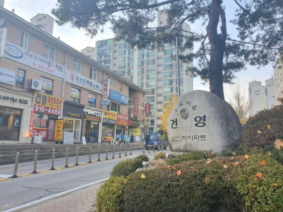 경기 고양시 일산서구 일산동 후곡마을15단지 건영아파트 전경