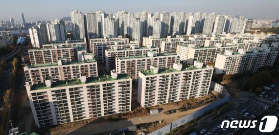 서울의 한 재건축 아파트 모습.(자료사진)© News1 허경 기자