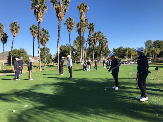 2019-2020 동계 골프 전지훈련팀을 모집하고 있는 G.A코리아 계열의 미국 캘리포니아주 남가주에 위치한 체리힐GC. /사진=G.A코리아