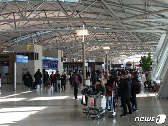 인천국제공항 모습.(자료사진)© News1